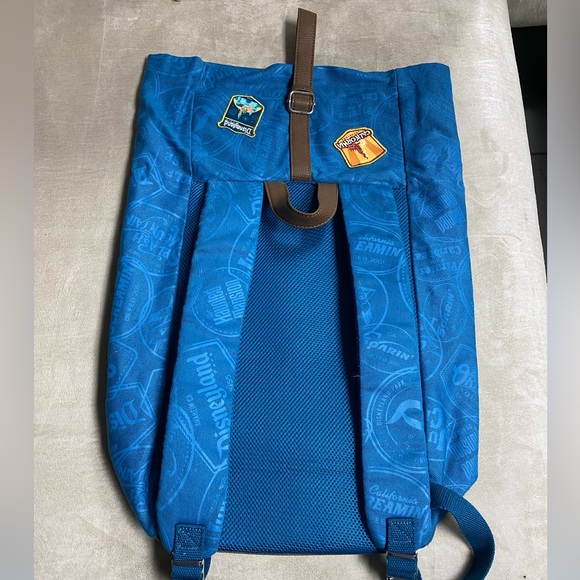 Disneyland Vibrant Blue and Brown Backpack with Fun Patches main image 5